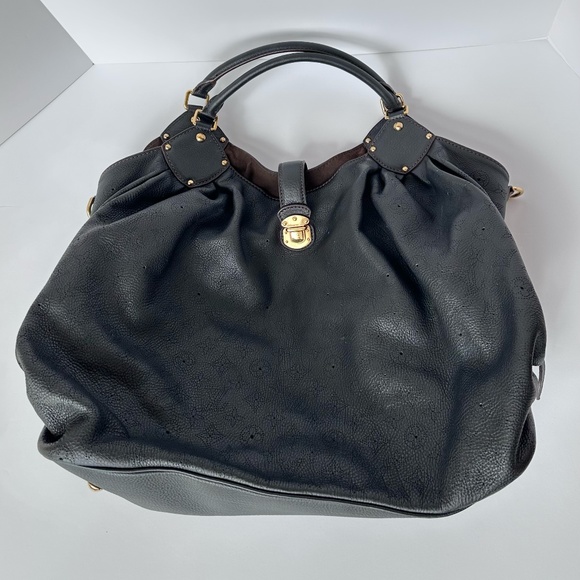 Louis Vuitton Black Monogram Mahina Hobo XL - Picture 1 of 15